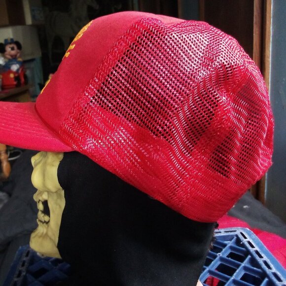 Deadstock Vintage AK Steak Corral Rope Snap Trucker Hat Cap - Picture 4 of 8